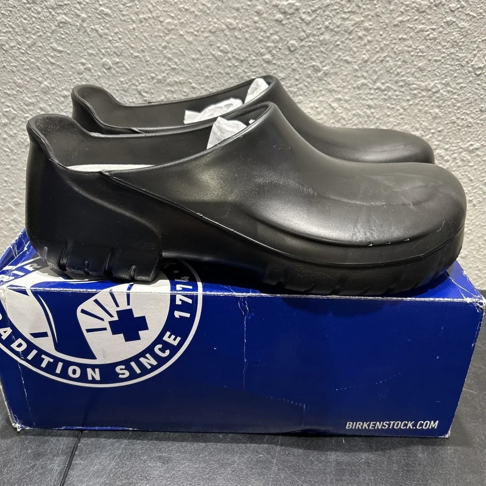 Birkenstock A 640 Polyurethane Black EU 46 US M 13 Mens